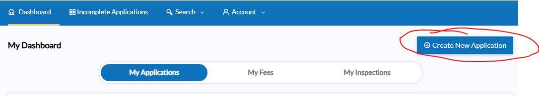 Create a New Application