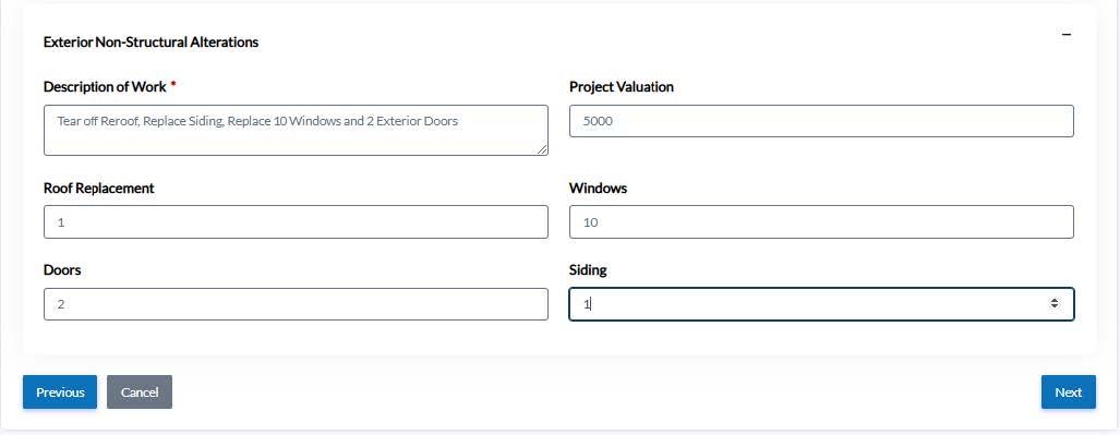 Describe the project