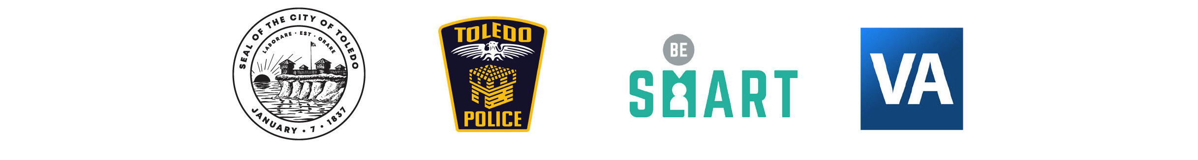 Locks Save Lives Partners: Toledo City Council, Toledo Police Department, SMART, and the Veterans Association