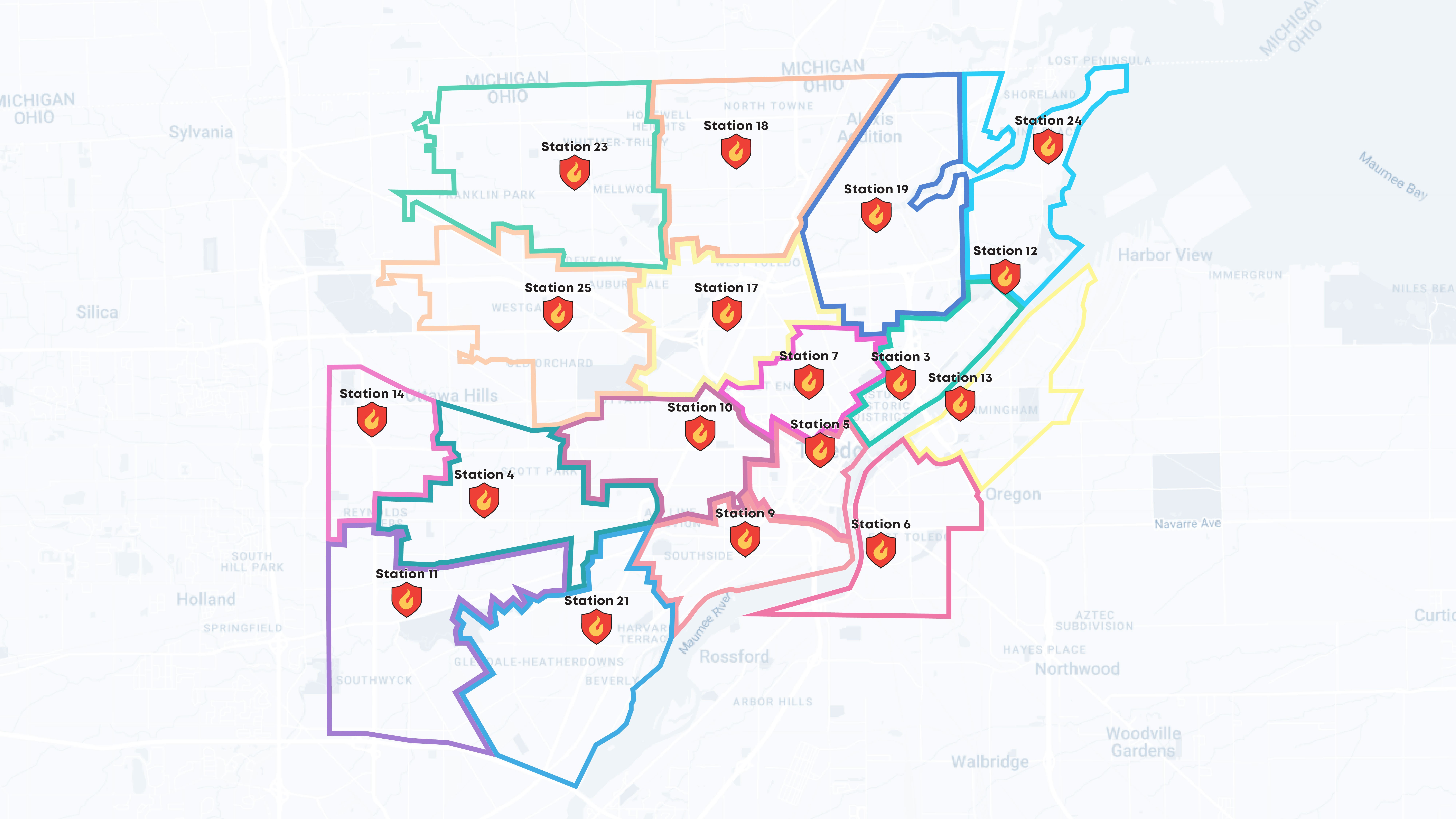 Toledo Fire Stations