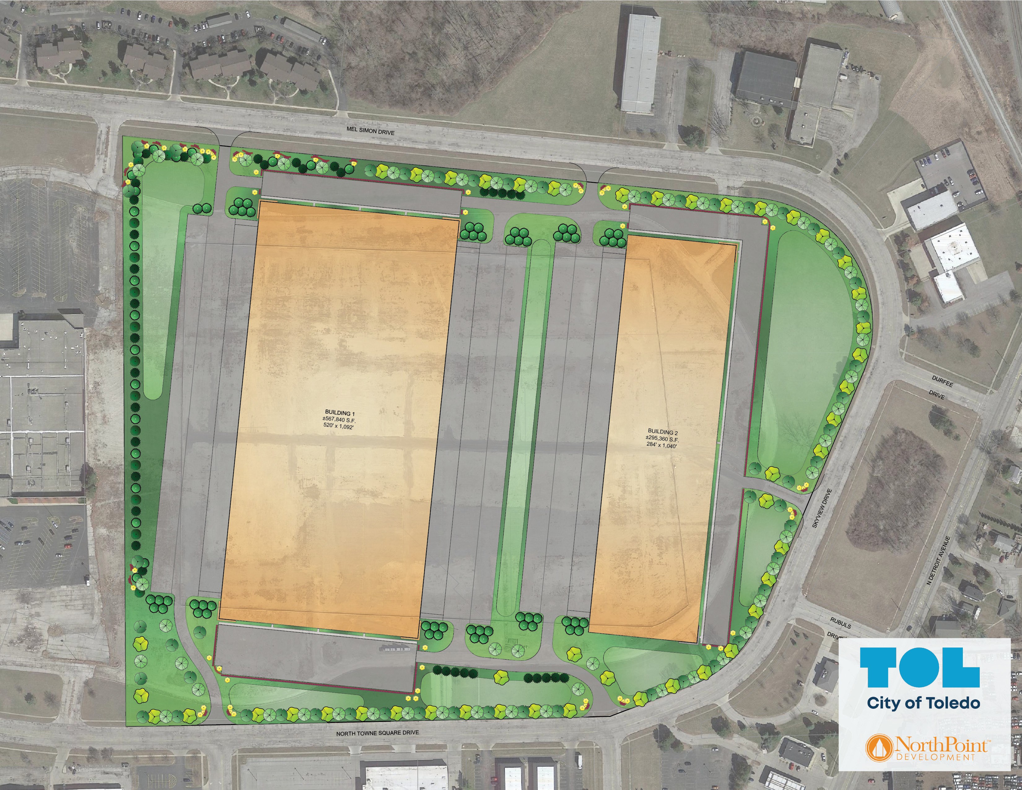 North Towne Site Plans