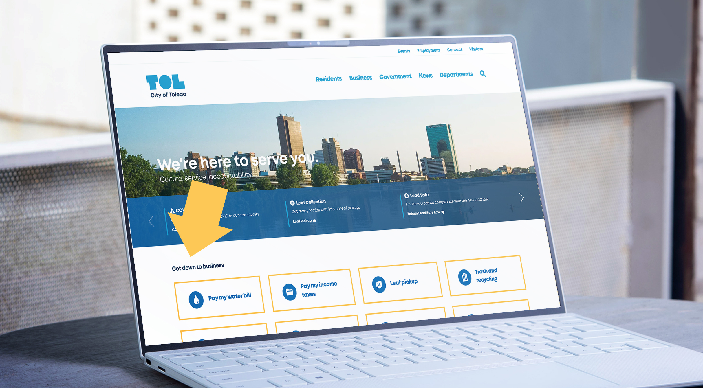 Get Down to Business Website Screenshot